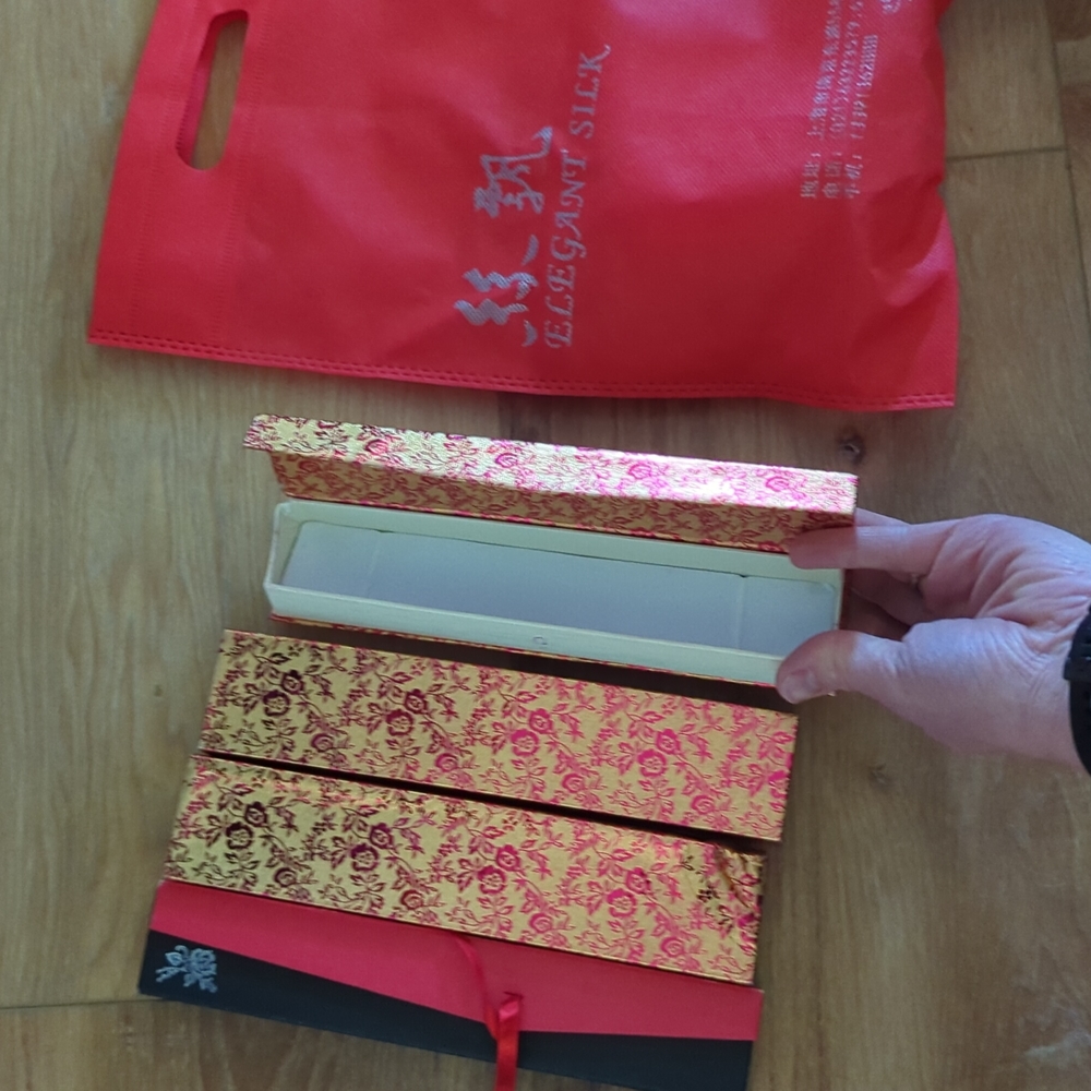 Four gift boxes for jewelry, etc